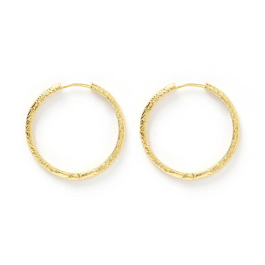 Arms Of Eve - Sebastian Hoop Earrings - Gold