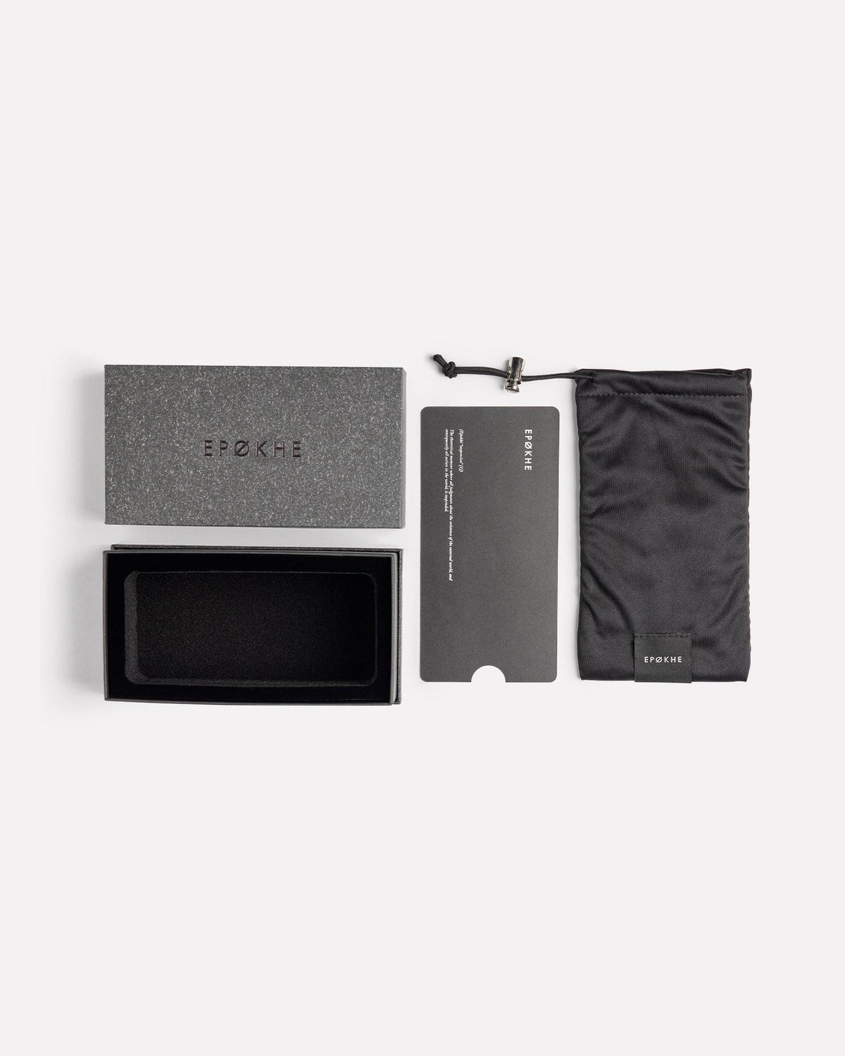 Epokhe - Pano - Black Polished / Black Polarised