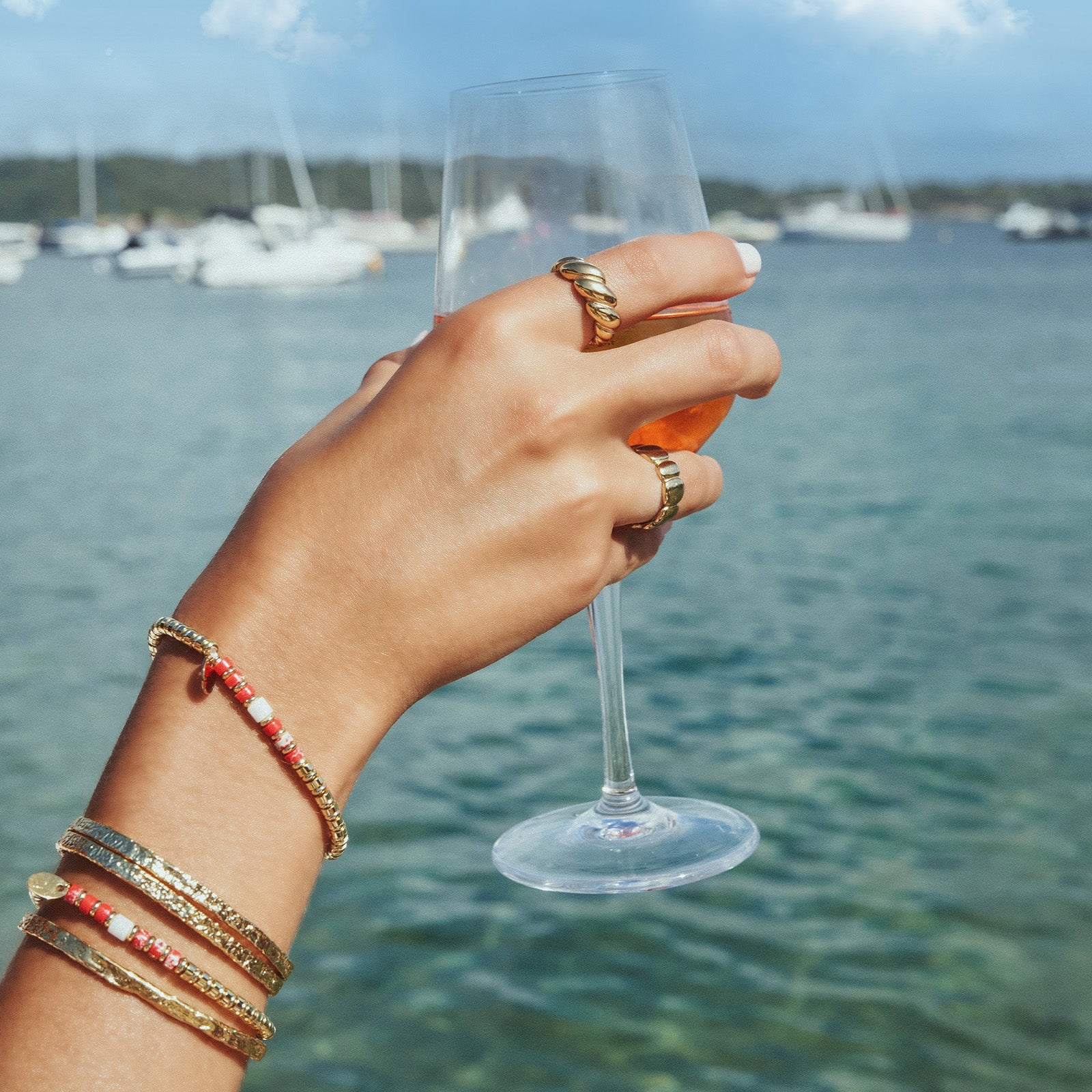 Arms Of Eve - Capri Bracelet - Red