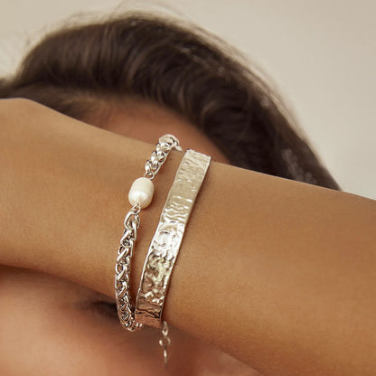Arms Of Eve - Olivia Cuff Bracelet - Silver