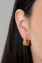 One Day In May - Addison Earrings - Gold