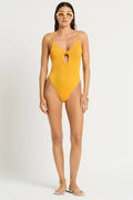Bond-Eye Swim - Ring Arden 1 Pce - Saffron Recycled