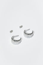 One Day In May - Addison Earrings - Silver