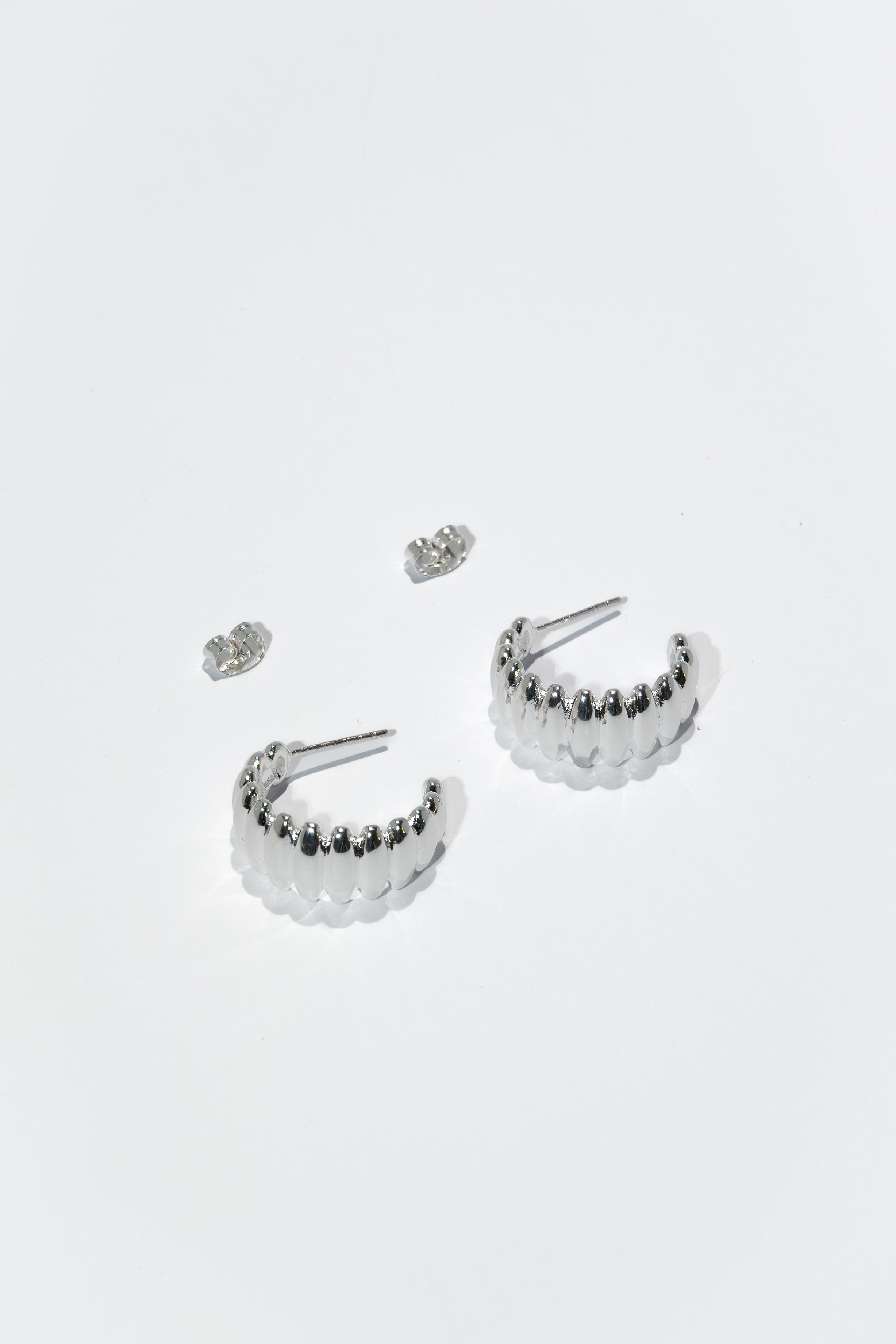 One Day In May - Addison Earrings - Silver