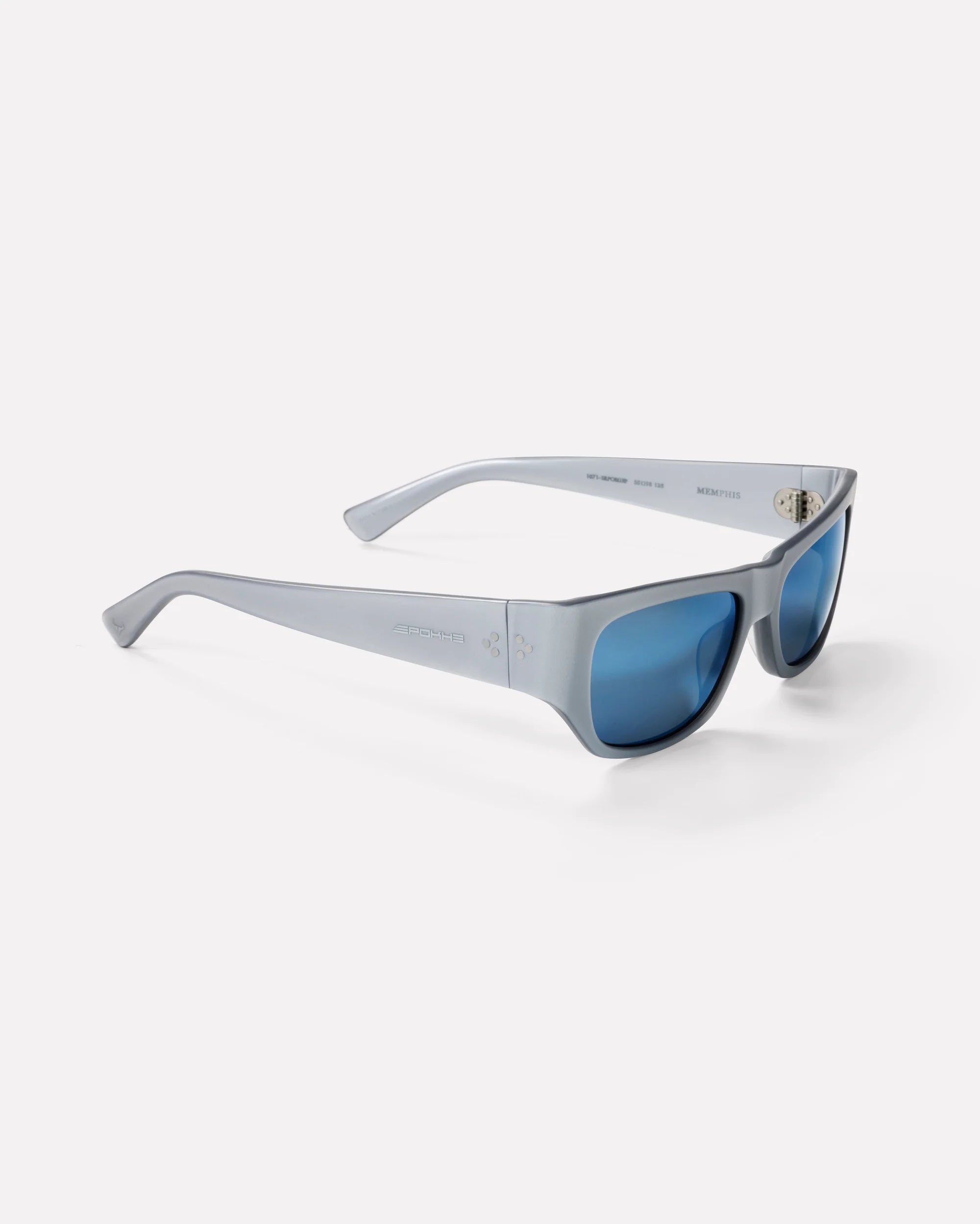 Epokhe - Memphis X Occy - Silver Polished / Blue Iridium Polar