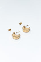 One Day In May - Anika Earrings - Gold
