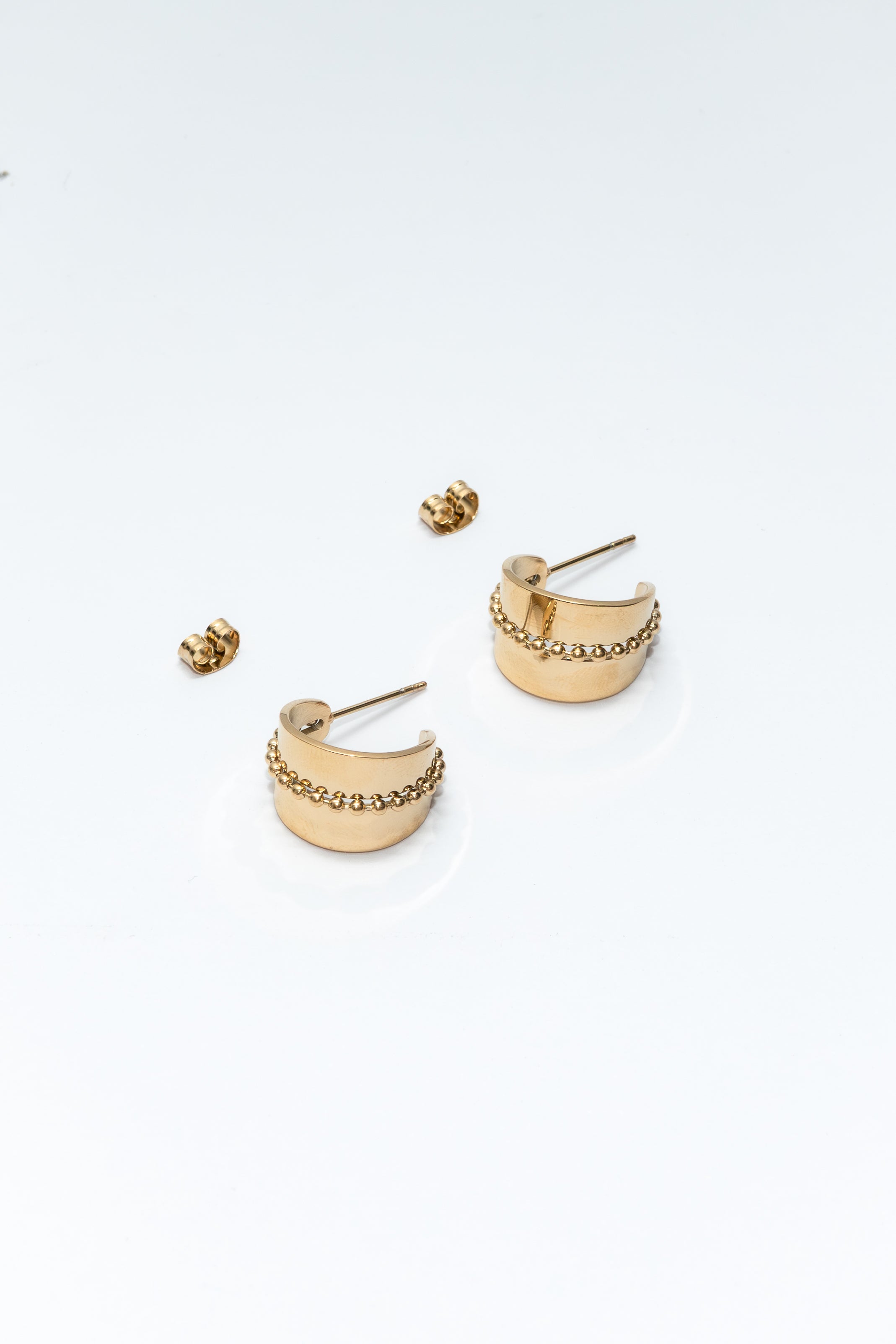 One Day In May - Anika Earrings - Gold