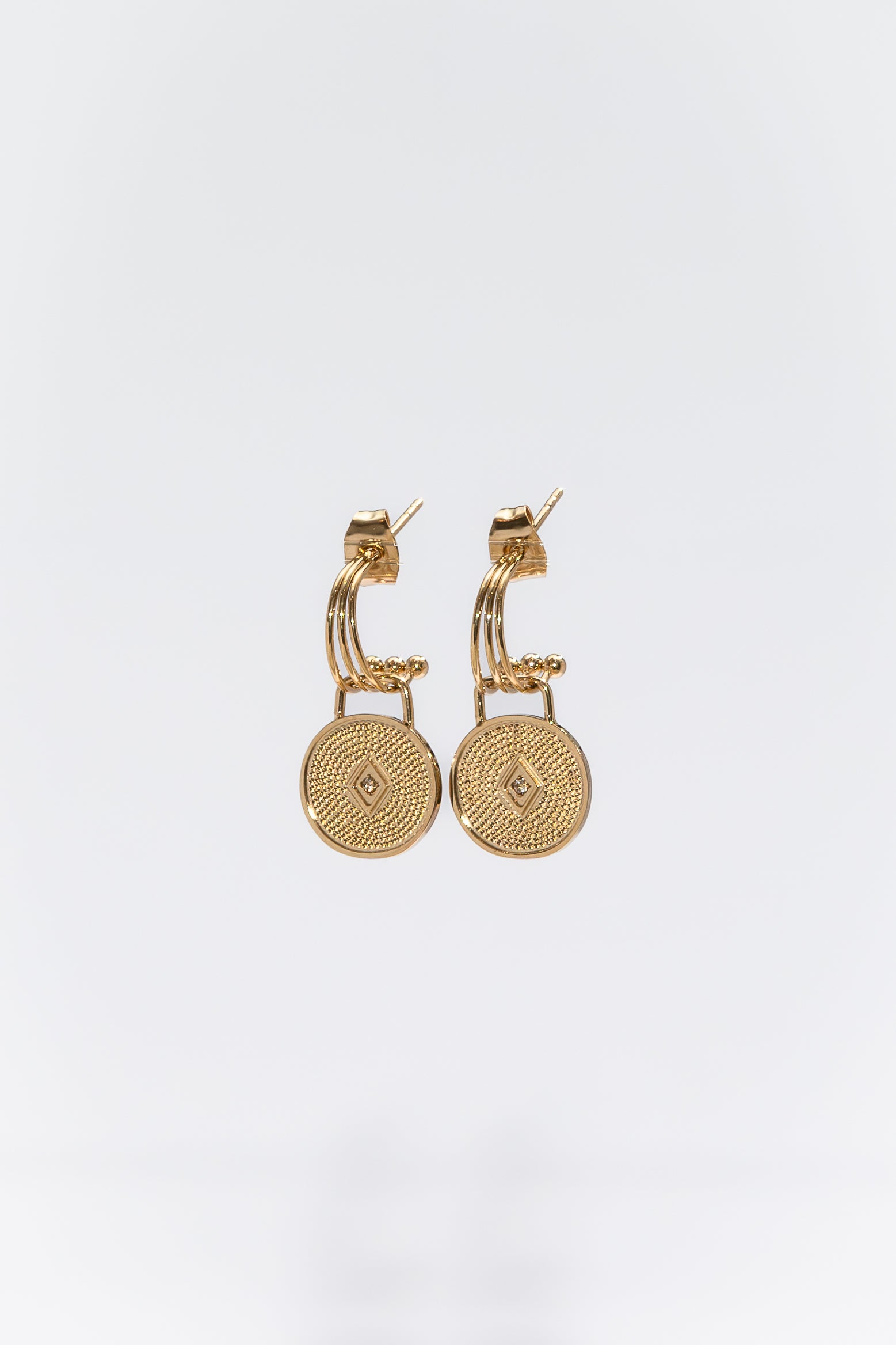 One Day In May - Aubrey Earrings - Gold