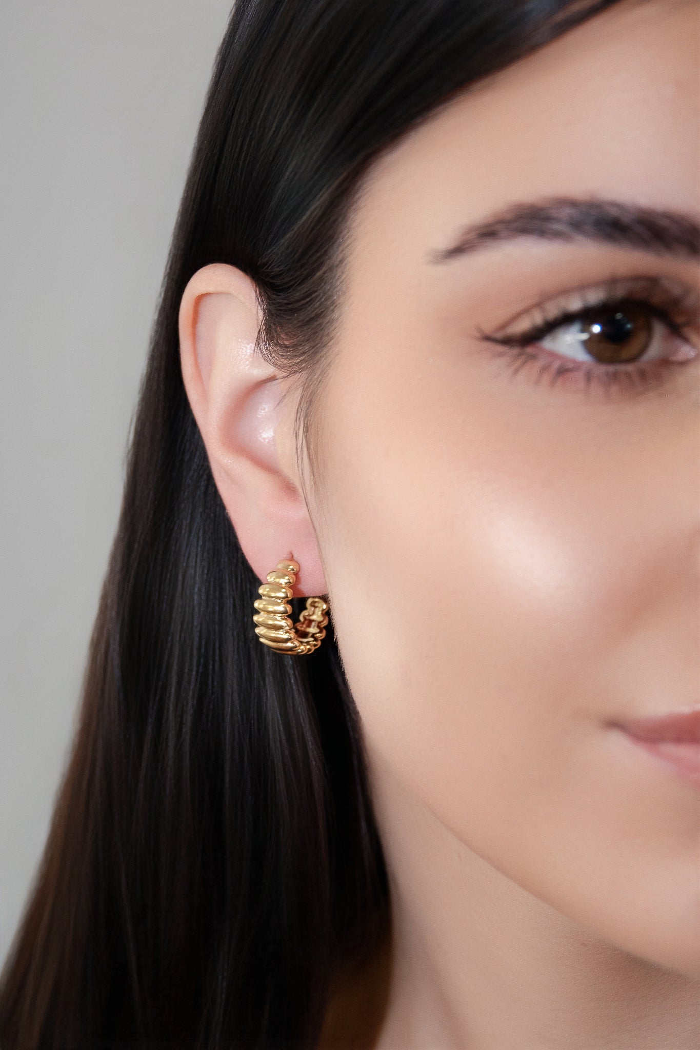 One Day In May - Addison Earrings - Gold