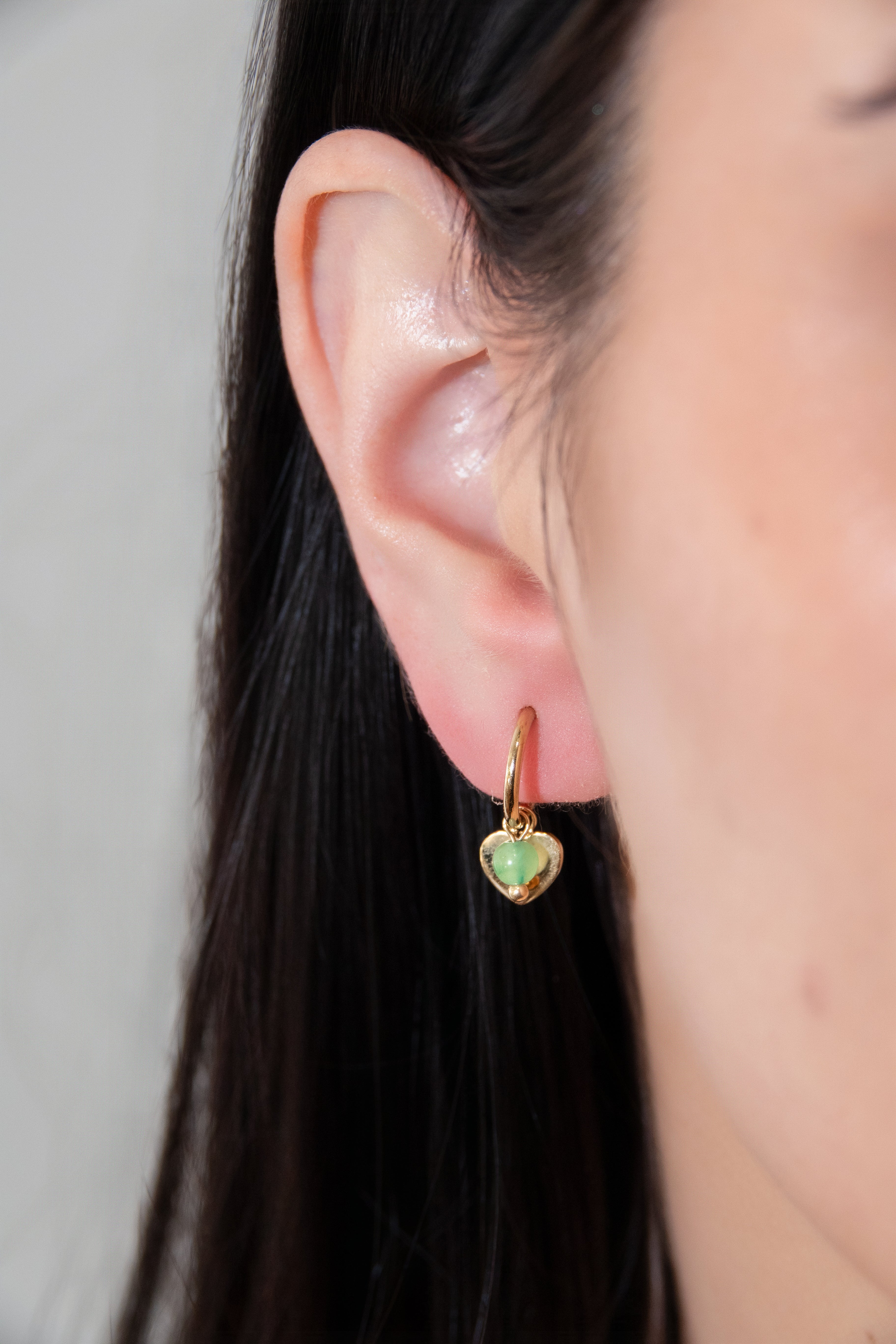 One Day In May - Athena Earrings - Gold