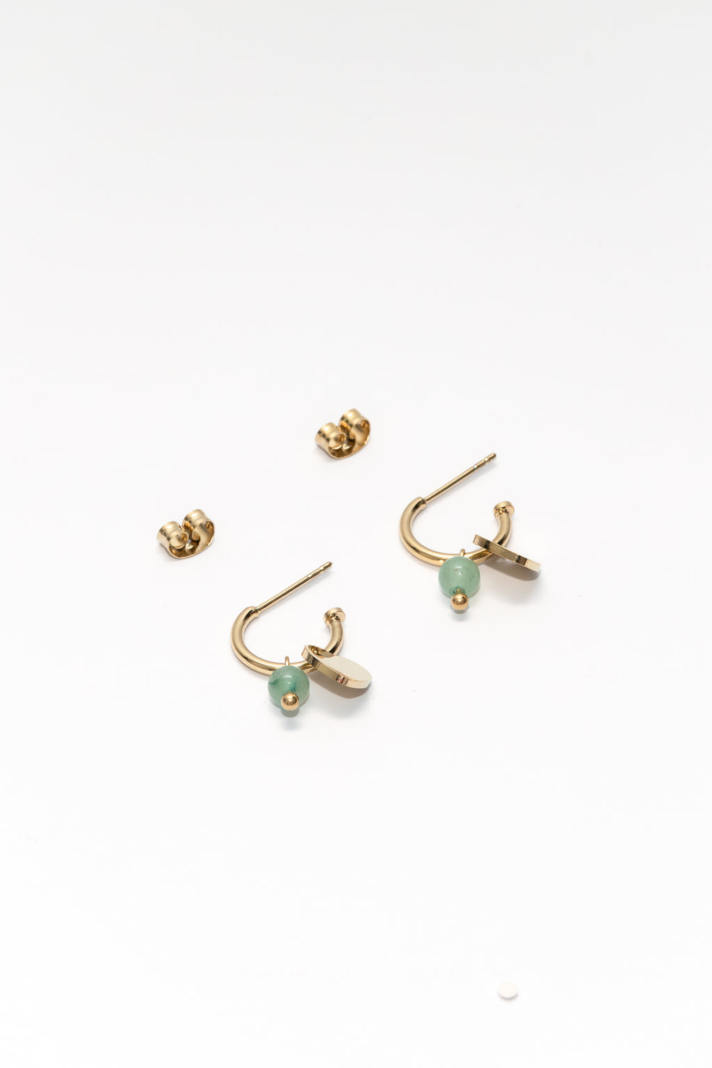 One Day In May - Athena Earrings - Gold