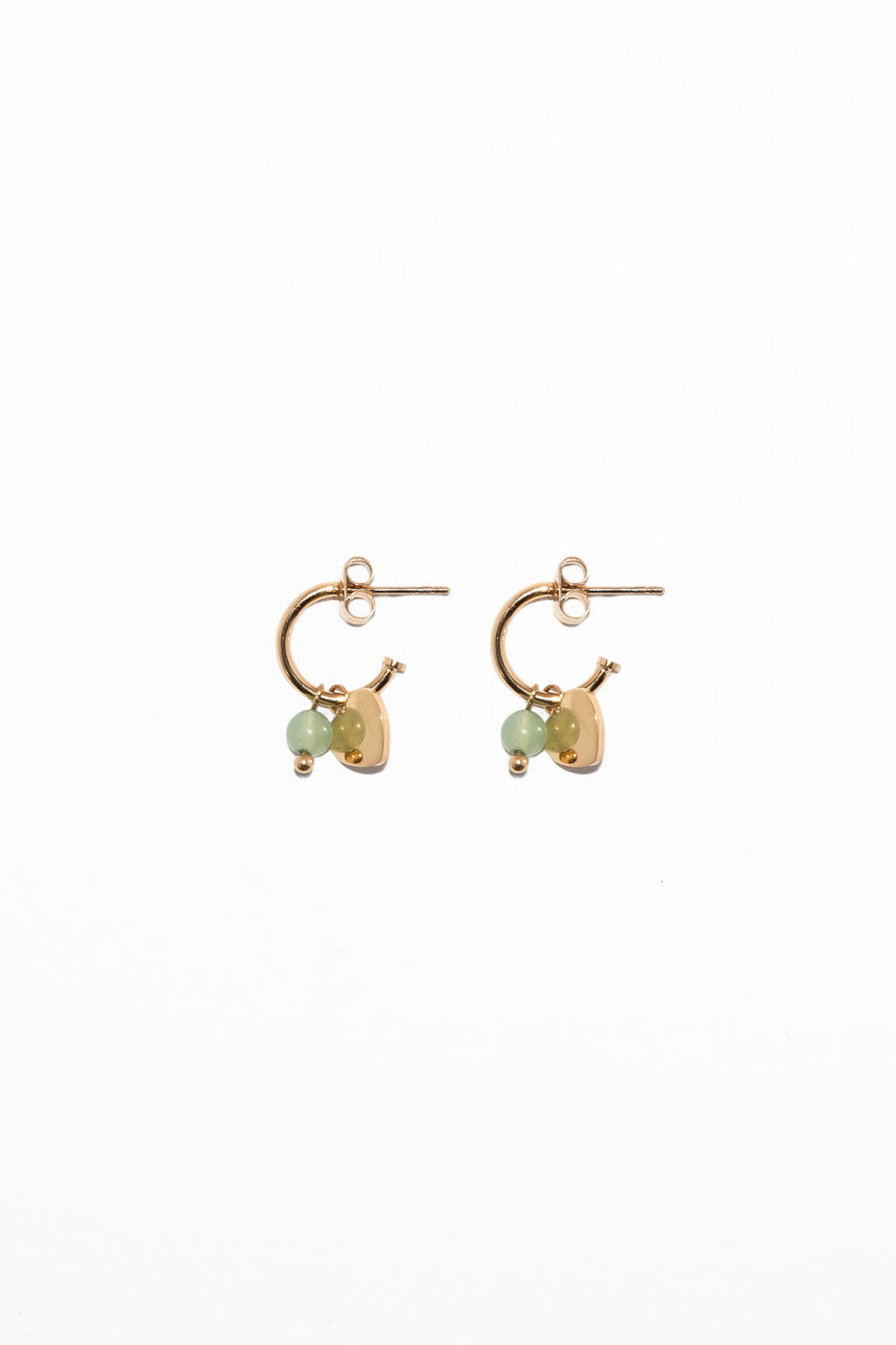 One Day In May - Athena Earrings - Gold
