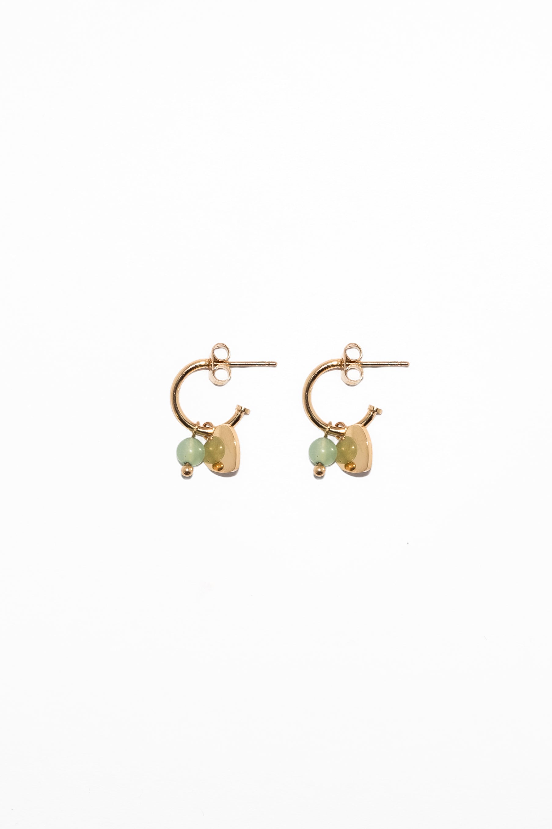 One Day In May - Athena Earrings - Gold