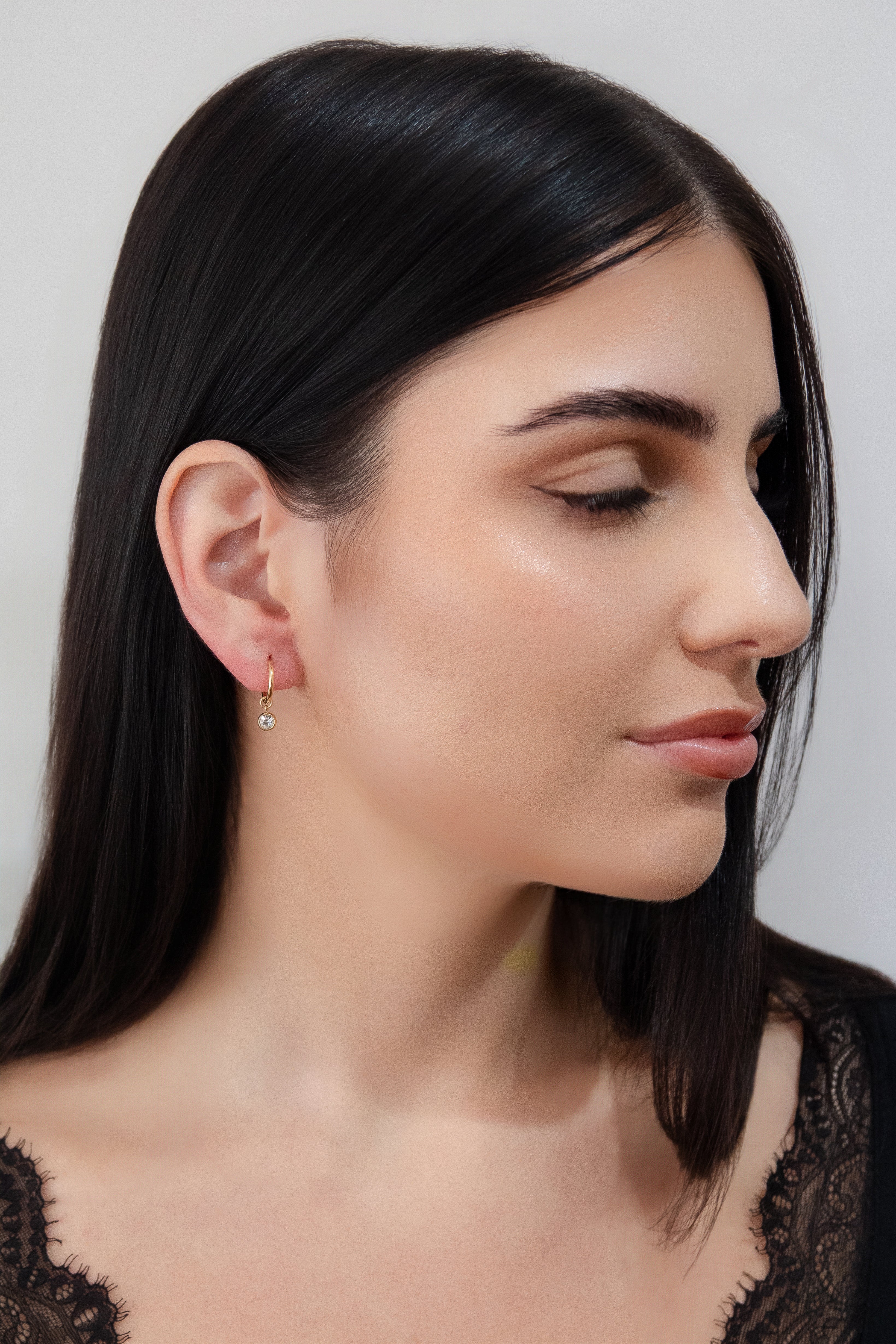 One Day In May - Becca Earrings - Gold