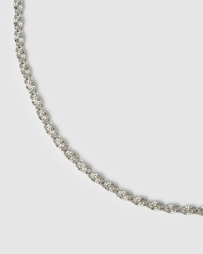 Arms Of Eve - Dragon Chain Necklace - Silver