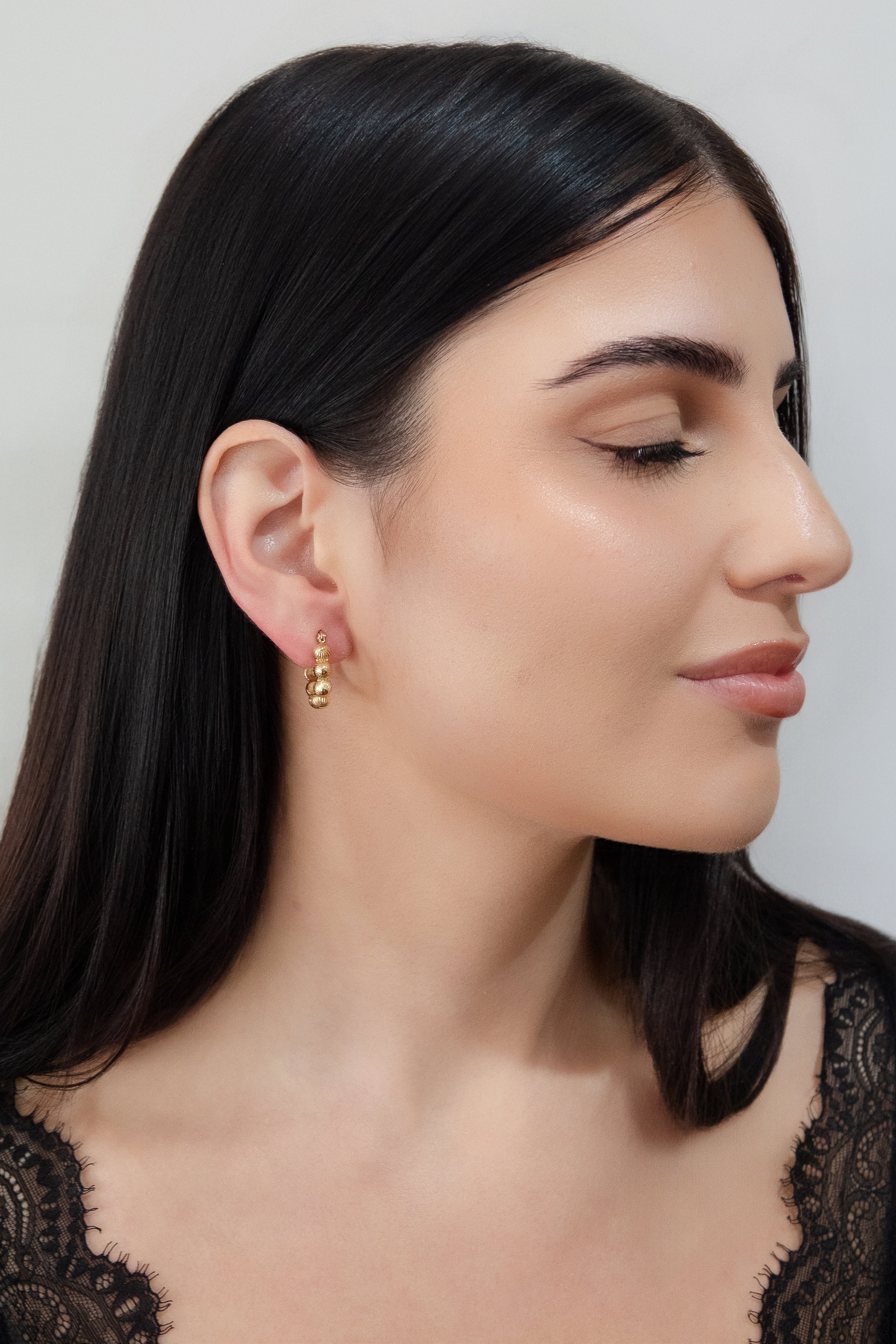 One Day In May - Bessy Earrings - Gold