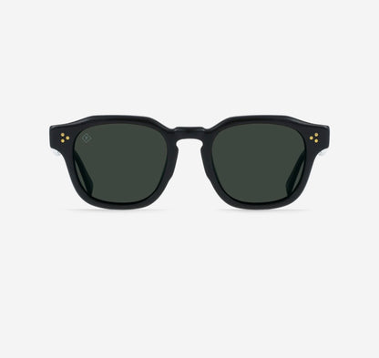 Raen - Rune 48 -Recylced Black/ Green Polarized