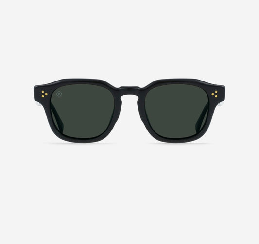 Raen - Rune 48 -Recylced Black/ Green Polarized