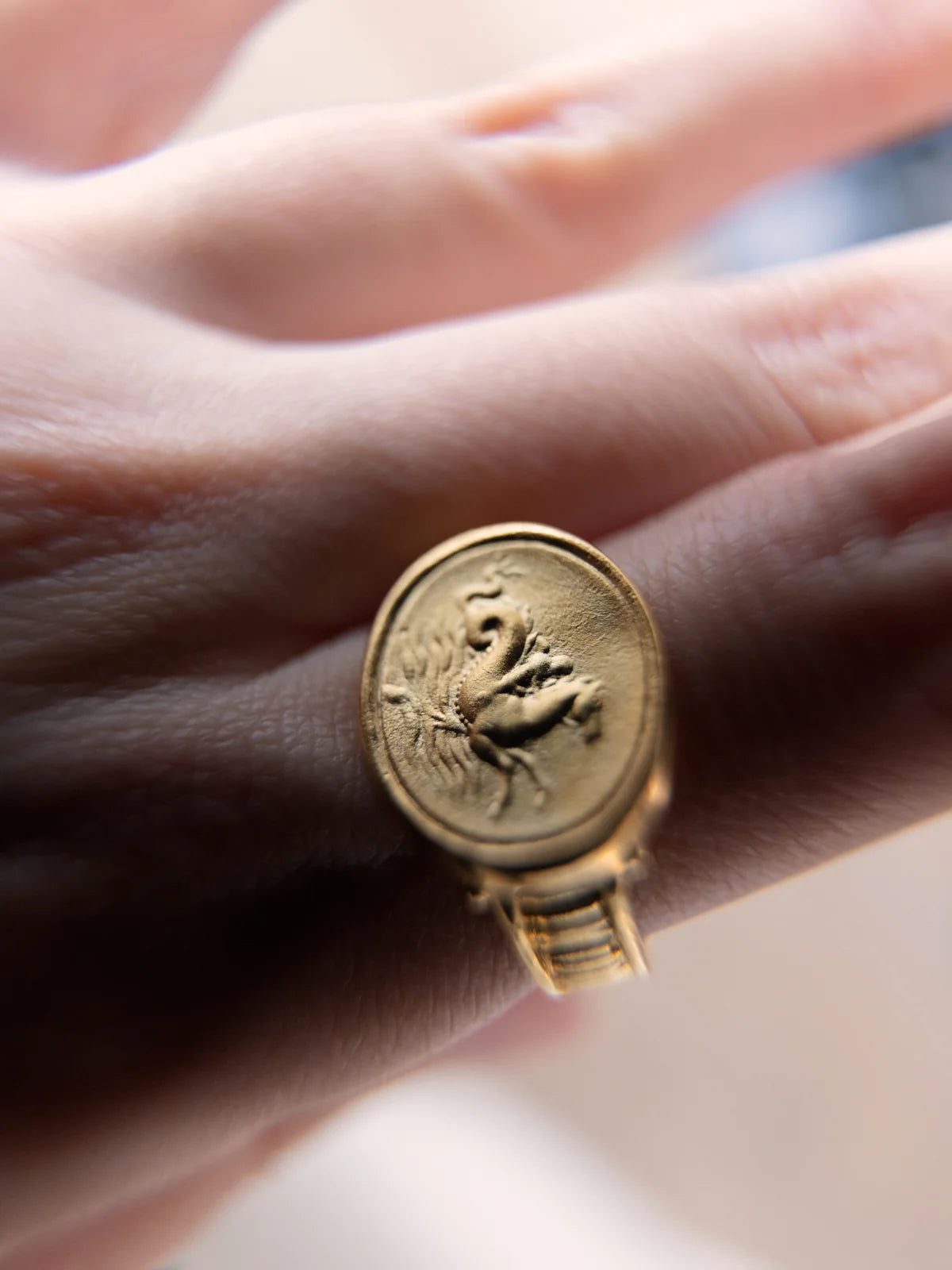 Temple of the Sun - Poseidon Ring - Gold
