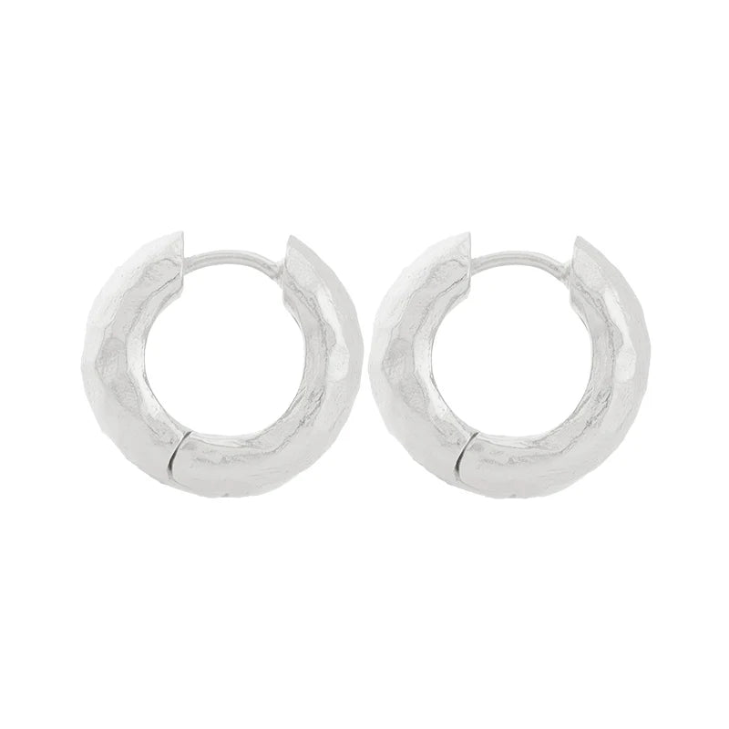 Cleopatra's Bling - Tuschinski Hoops - Silver