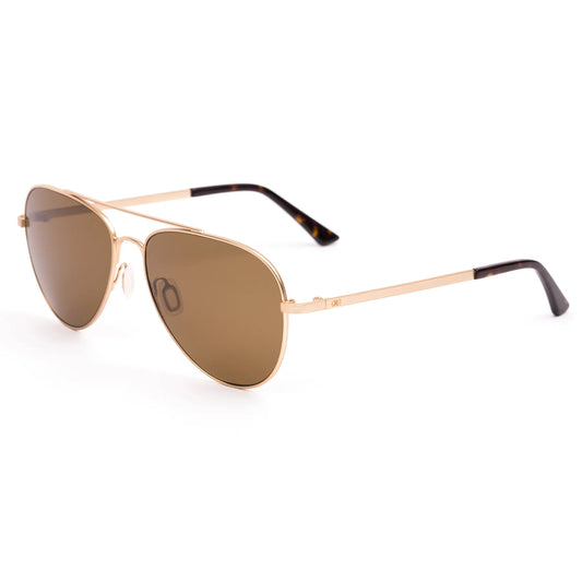 Otis - Zeppelin - Brushed Gold / Eco Dark Tort/ Brown Polar