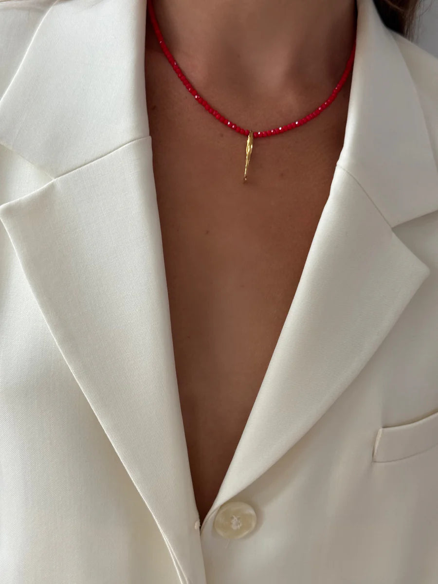 Hunter x Hunter - Sardinia Necklace - Red