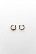One Day In May - Aggie Earrings - Gold - Clear