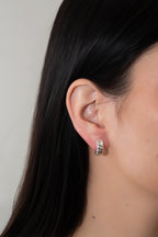 One Day In May - Abby Earrings - Silver