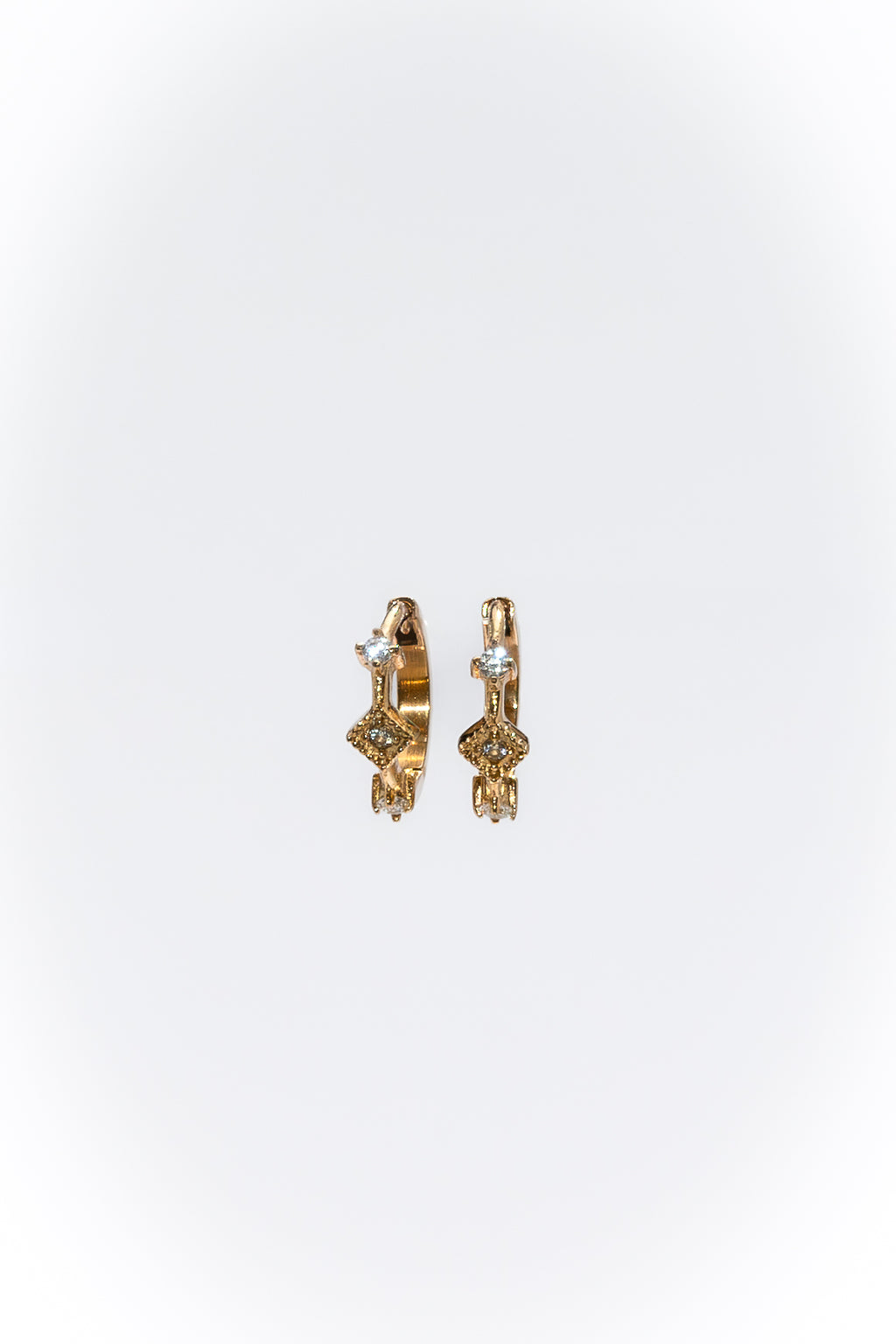 One Day In May - Bindi Earrings - Gold