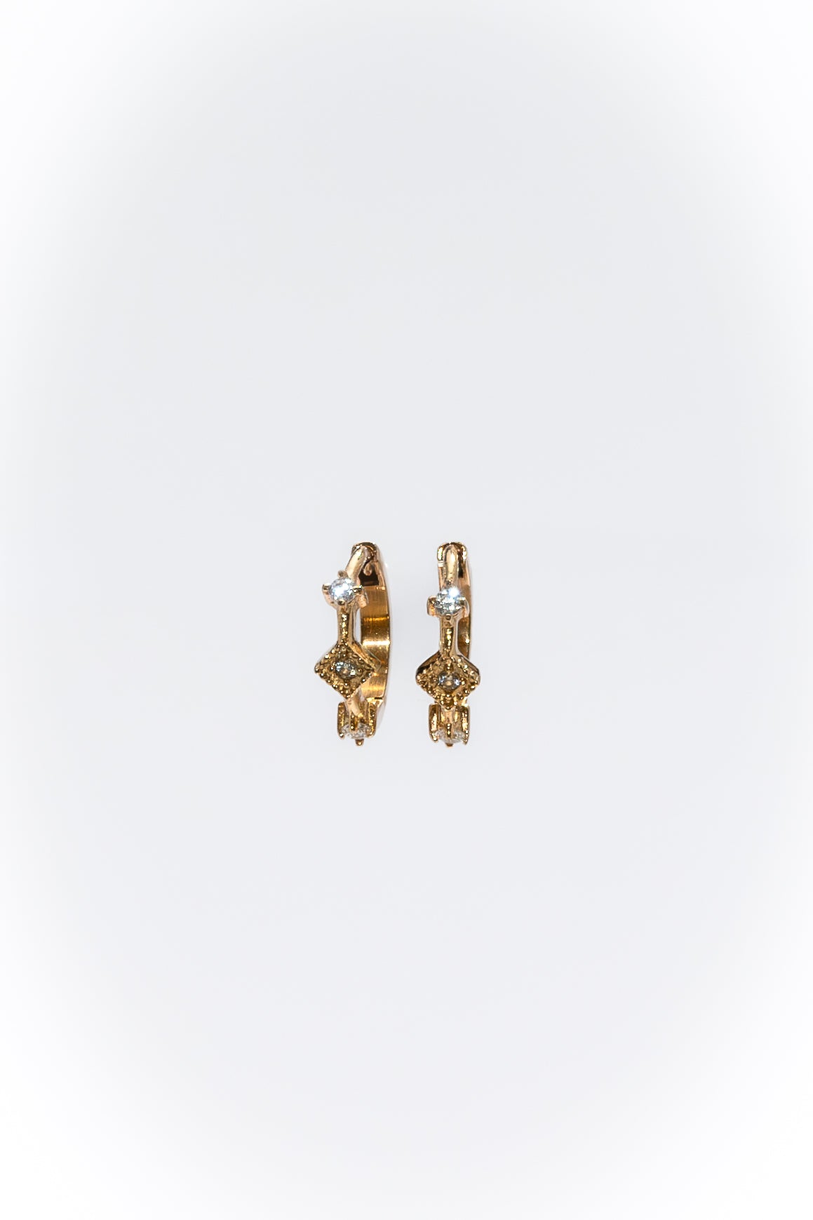 One Day In May - Bindi Earrings - Gold