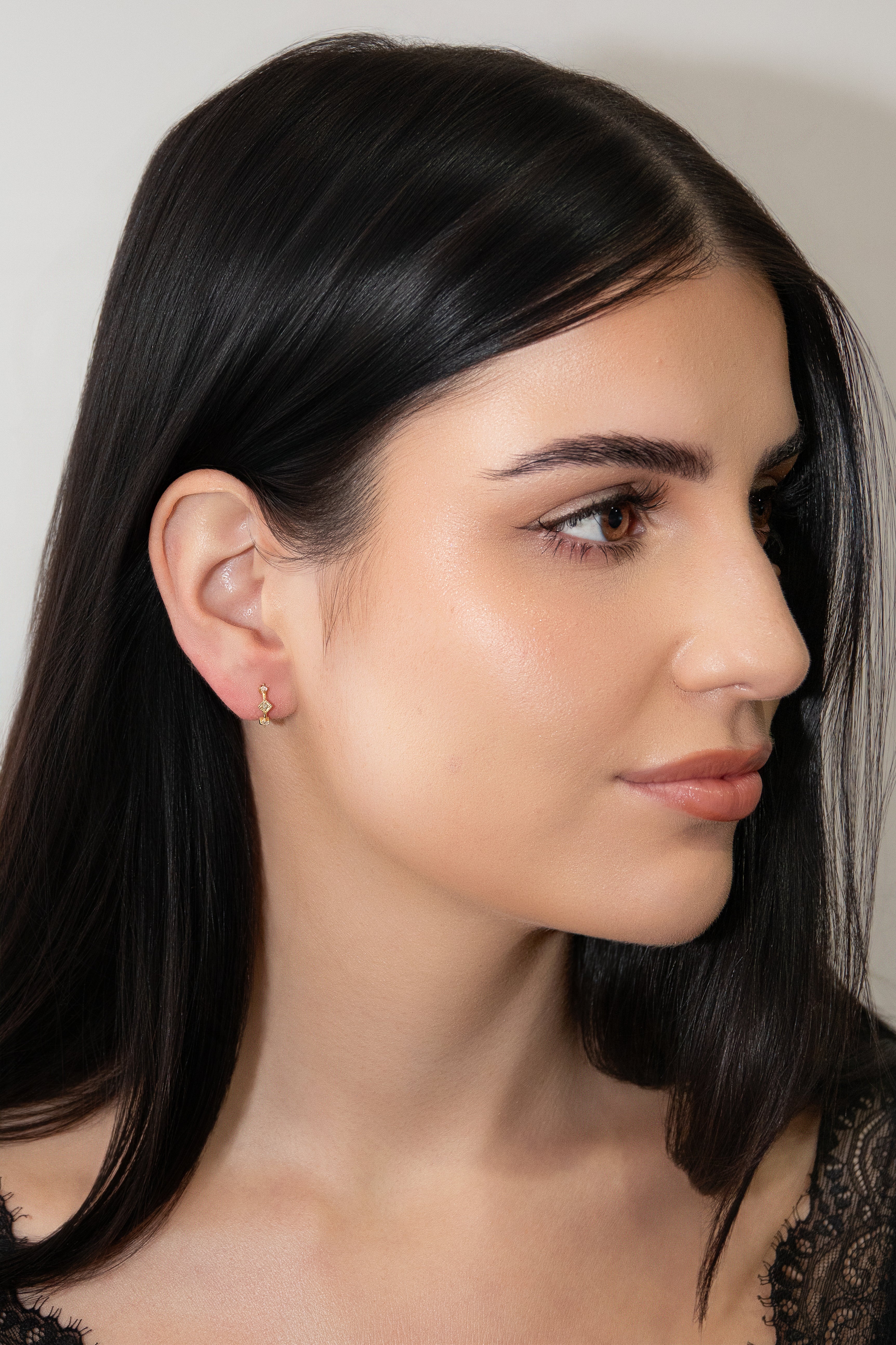 One Day In May - Bindi Earrings - Gold