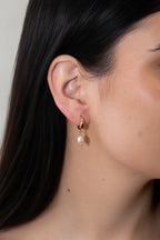 One Day In May - Avril Earrings - Gold
