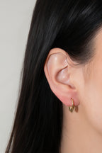 One Day In May - Alia Earrings - Gold