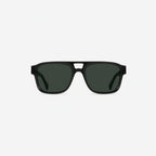 Raen - Rifka - Recycled Black/Green Polarized