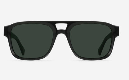Raen - Rifka - Recycled Black/Green Polarized