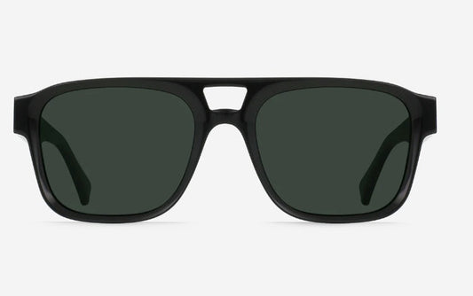 Raen - Rifka - Recycled Black/Green Polarized
