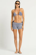 Bond Eye - Dom Short- Navy Dot stripe