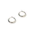 Arms Of Eve - Riley Hoop Earrings Small - Silver