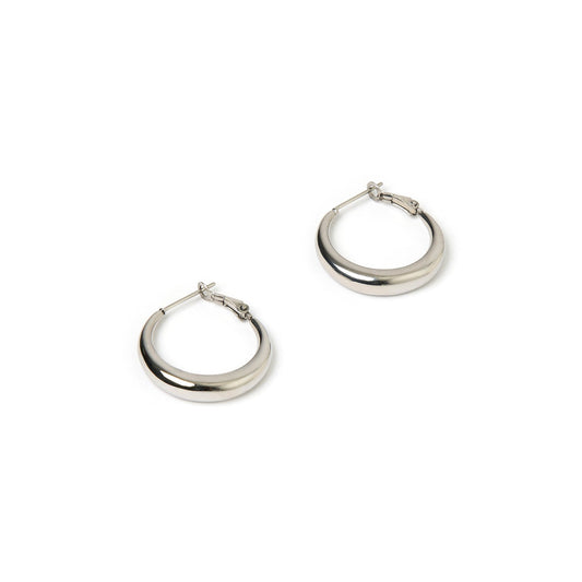 Arms Of Eve - Riley Hoop Earrings Small - Silver