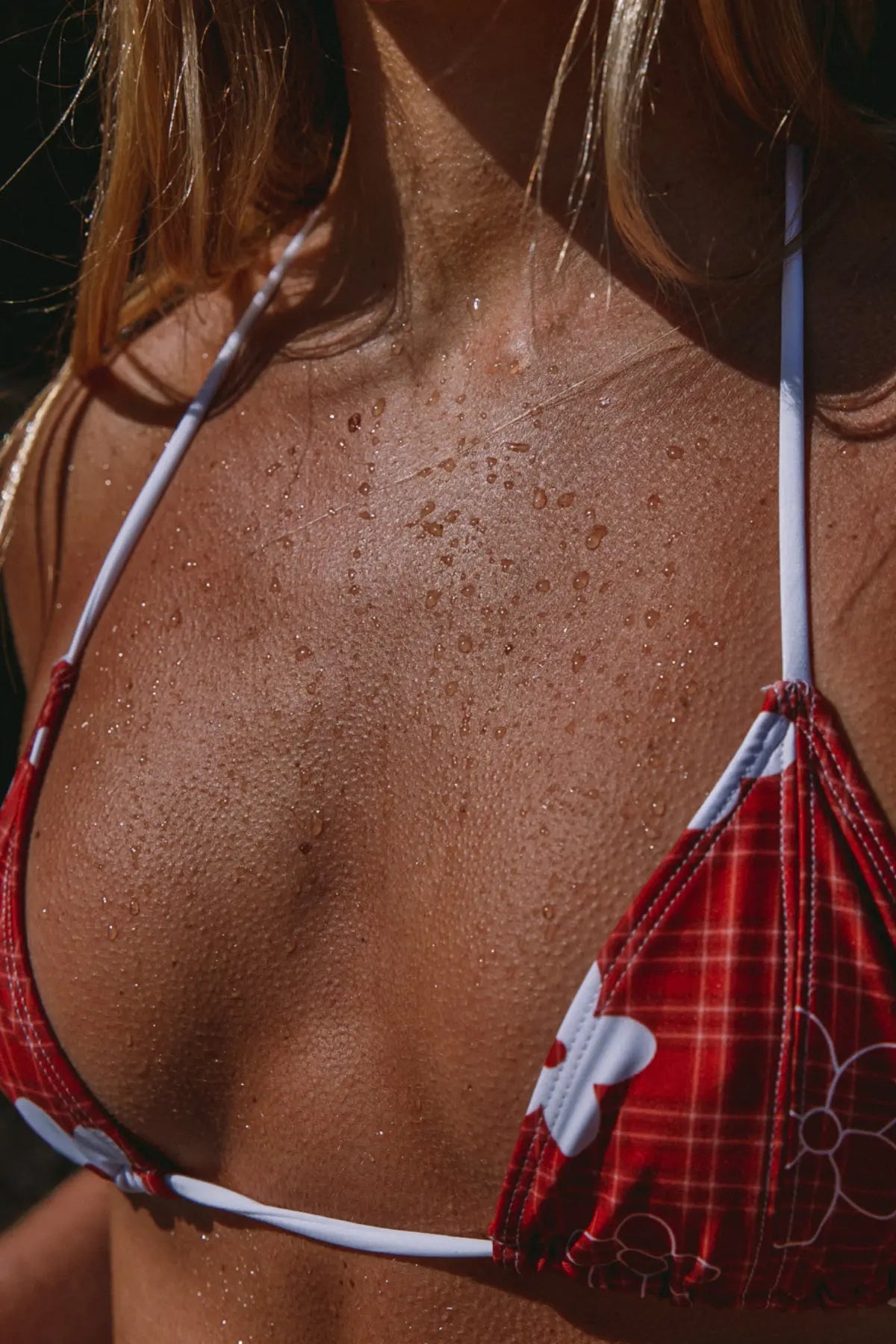Inner Relm - Too Busy Top & She Cute Bottoms - Gingham Red
