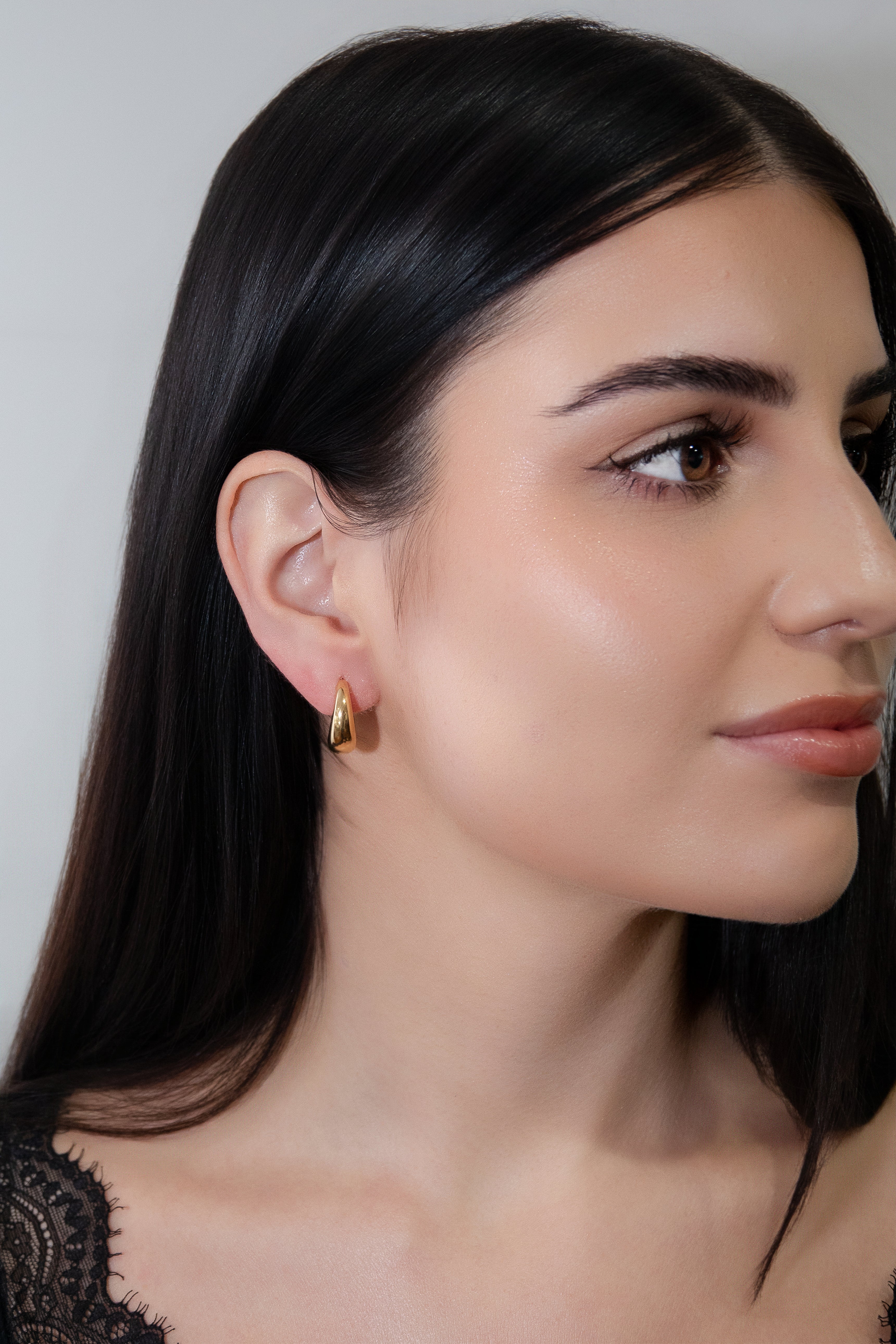 One Day In May - Bailey Earrings - Gold