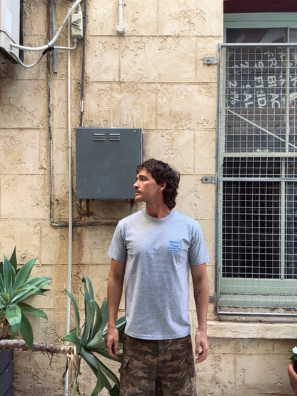 Three Stories - FisherMAN Classic Tee - Grey Marle