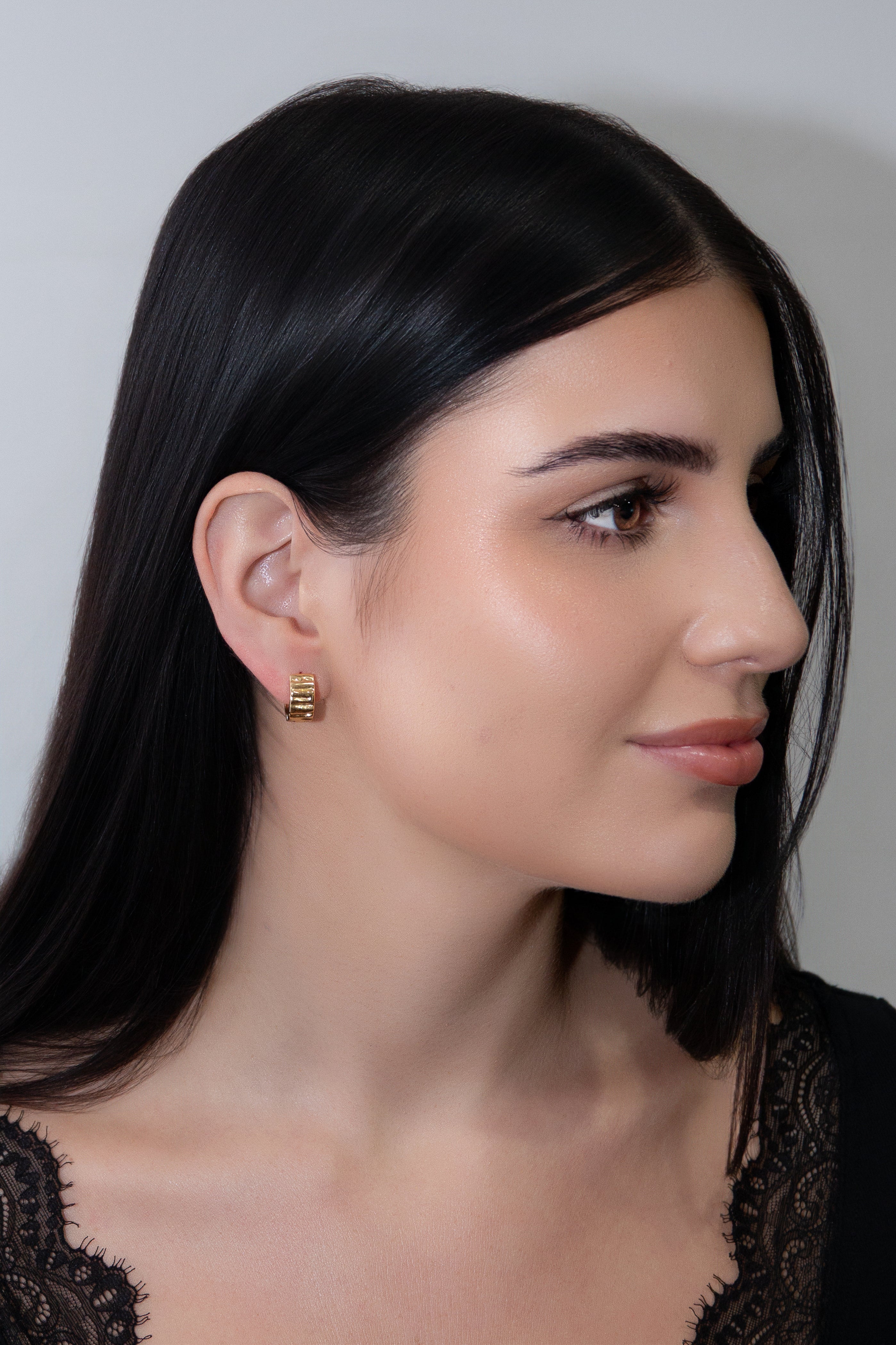 One Day In May - Aria Earrings - Gold