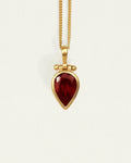 Temple of The Sun - Flame Necklace - Gold