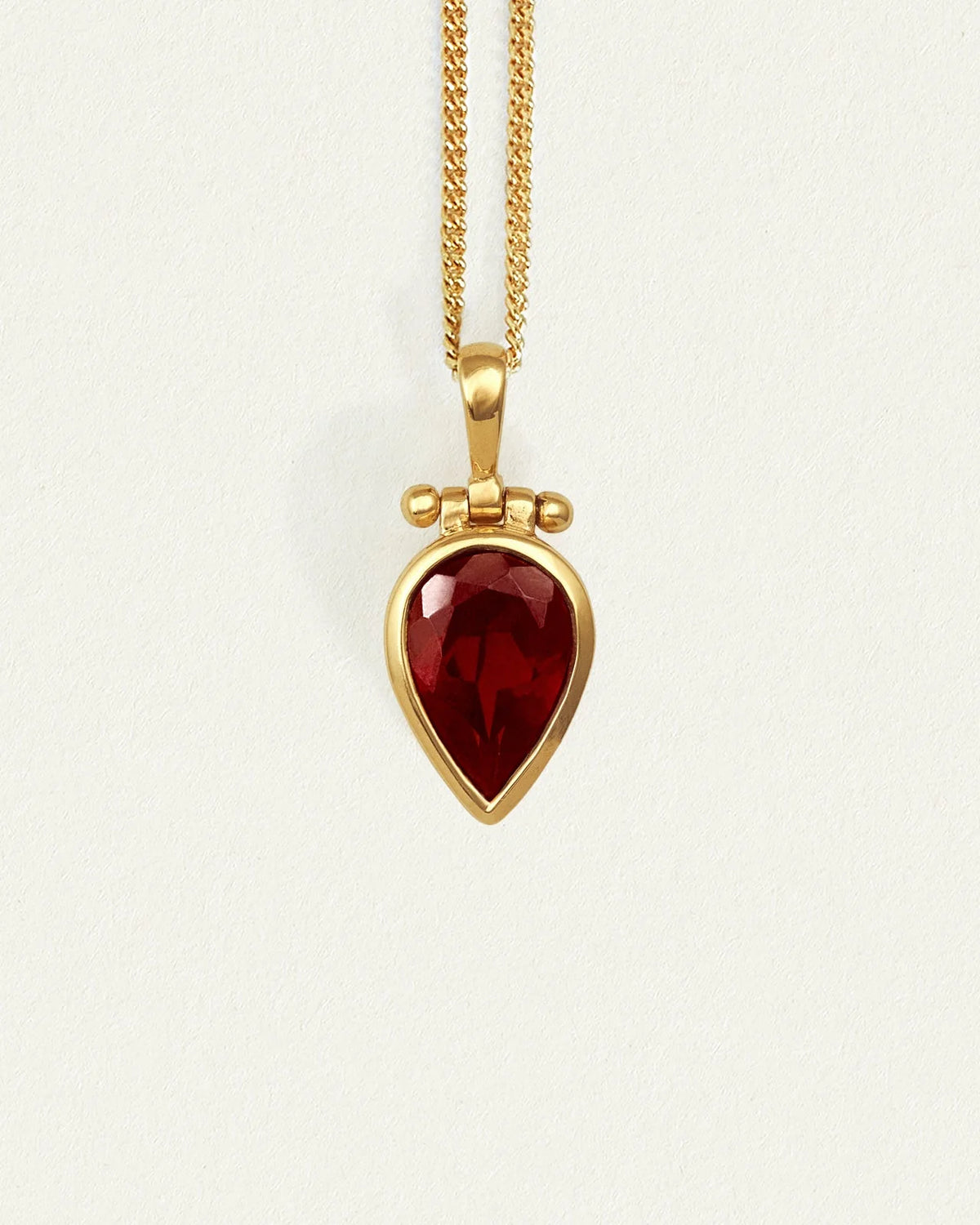 Temple of The Sun - Flame Necklace - Gold