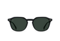 Raen - Clyve - Recycled Black/Green Polarized