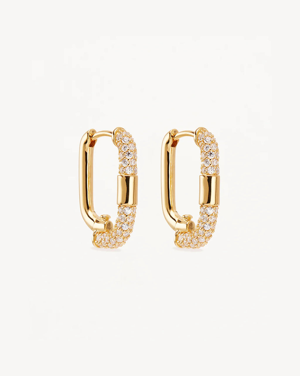 By Charlotte - Unlock Your Potential Hoops - Gold