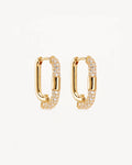 By Charlotte - Unlock Your Potential Hoops - Gold