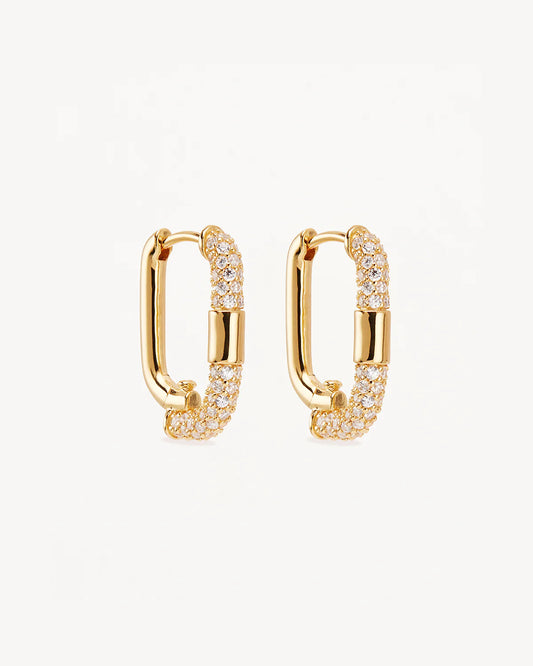 By Charlotte - Unlock Your Potential Hoops - Gold