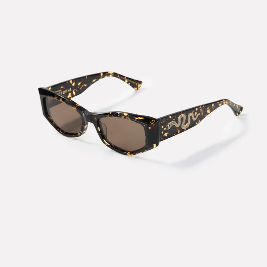 Epokhe- Guilty Crystal Dark Tortoise Polished/ Brown Polarised